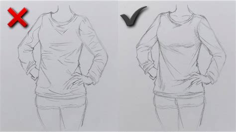 how to fake cloth wrinkles art